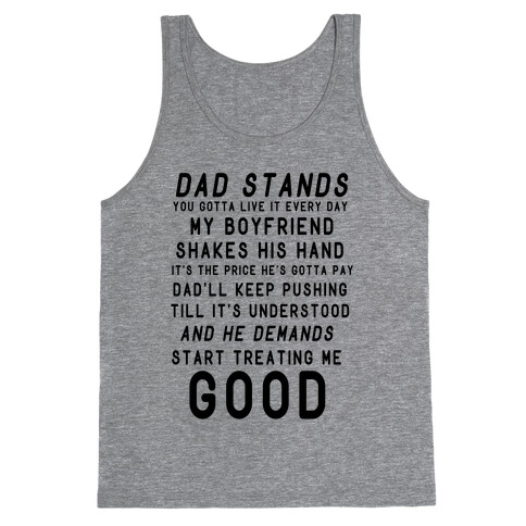 Badlands Dad Parody Tank Top
