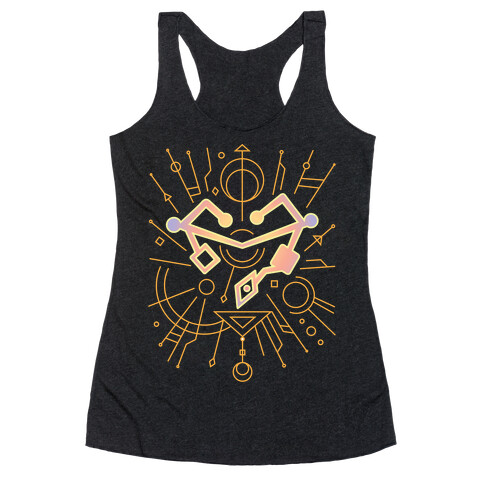 Heart of Etheria Fail Safe Emblem  Racerback Tank Top