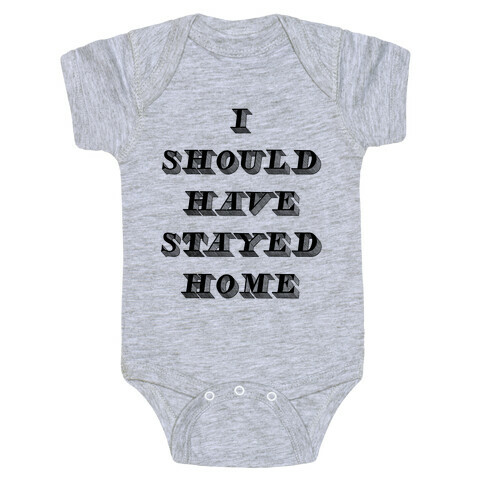 Stay Home Baby One-Piece