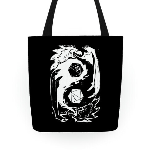 Dungeons and Dragons Yin Yang Tote