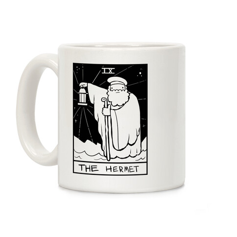 Badly Drawn Tarots: The Hermit Coffee Mug