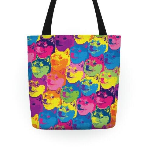 Pop Art Doge Tote