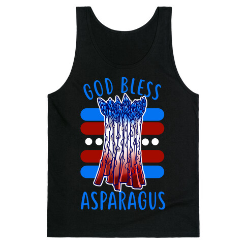 God Bless Asparagus Tank Top