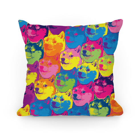 Pop Art Doge Pillow