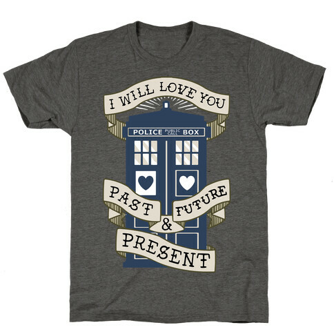 Doctor Who Love Past Future Present T-Shirt