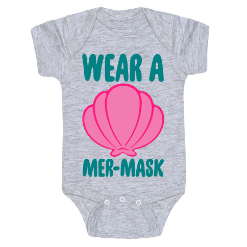 Wear A Mer-Mask Baby One-Piece
