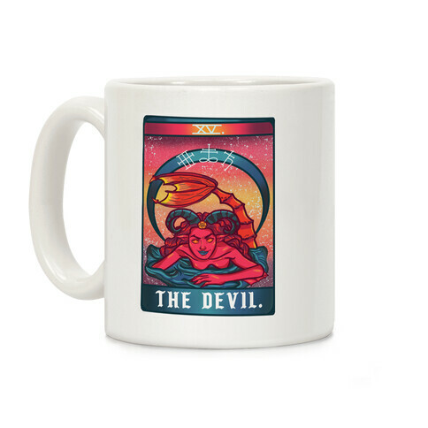 The Devil Siren Tarot Coffee Mug