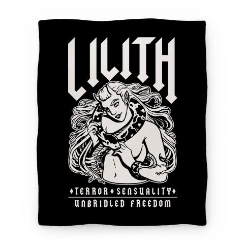 Lilith Terror Sensuality Unbridled Freedom Blanket