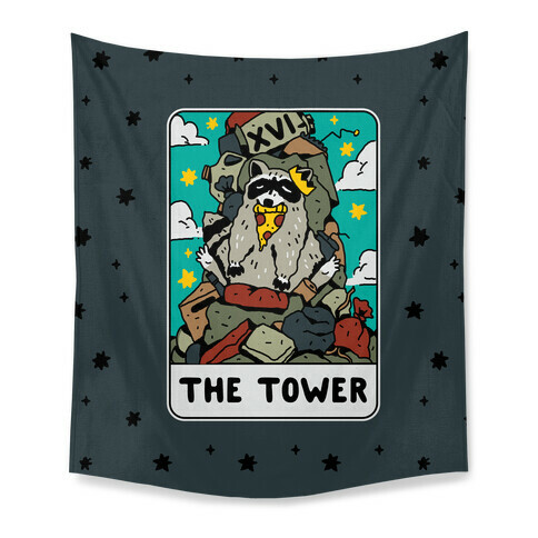 The Garbage Tower Tarot Tapestry