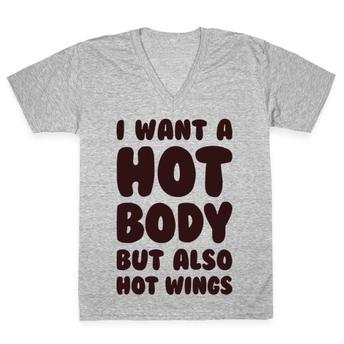 Hot Body V-Neck Tee Shirt