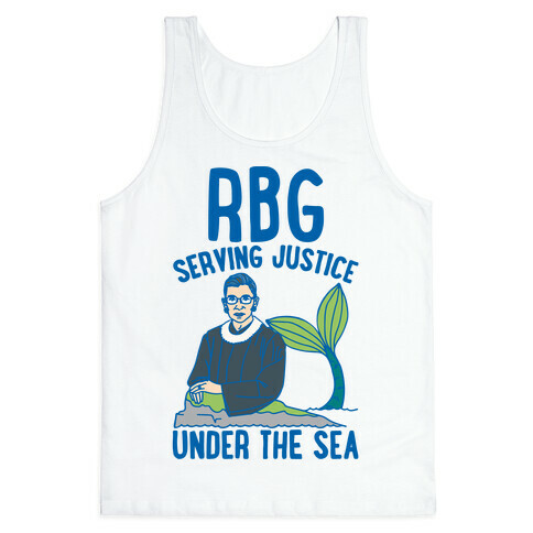 RBG Serving Justice Under The Sea Tank Top