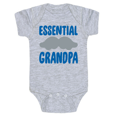 Essential Grandpa  Baby One-Piece