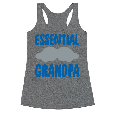 Essential Grandpa  Racerback Tank Top
