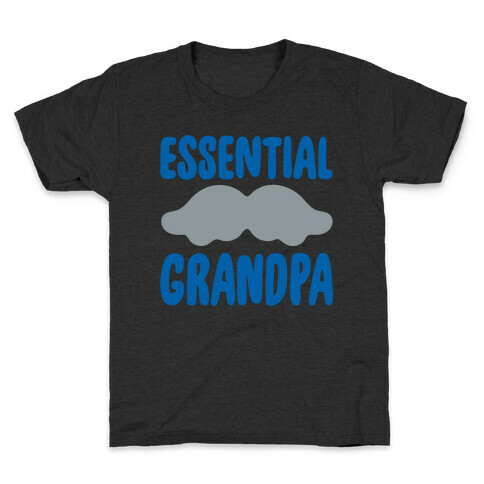 Essential Grandpa White Print Kids T-Shirt