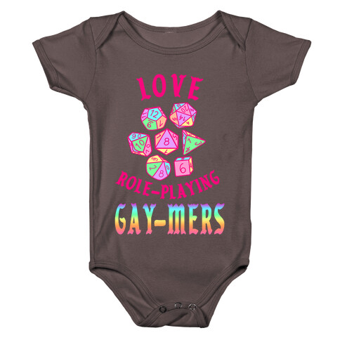 Love Role-Playing Gay-Mers Baby One-Piece