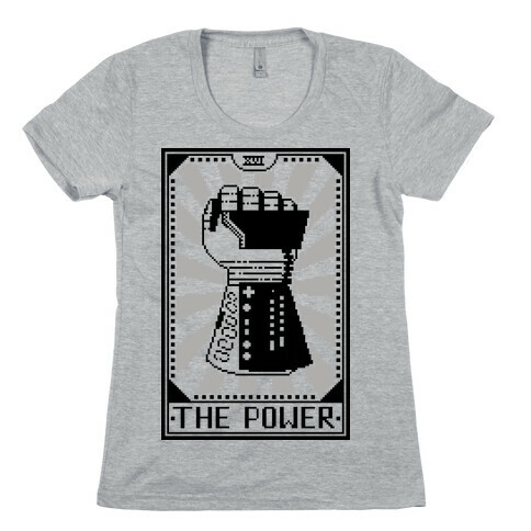The Power Card Womens T-Shirt