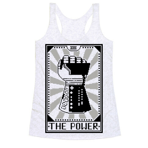 The Power Card Racerback Tank Top