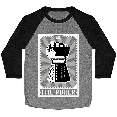 The Power Card Baseball Tee