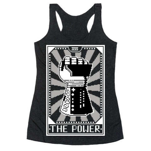 The Power Card Racerback Tank Top