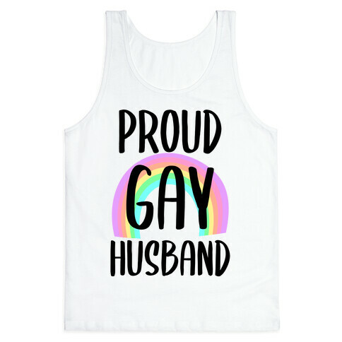 Proud Gay Husband Tank Top