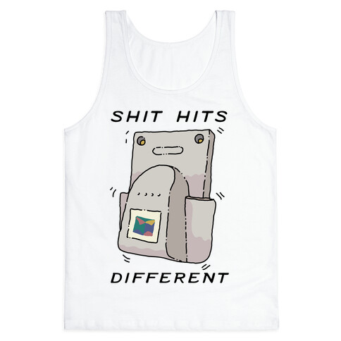 Shit Hits Different (Rumble Pack) Tank Top