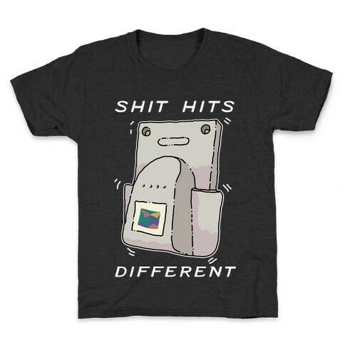 Shit Hits Different (Rumble Pack) Kids T-Shirt