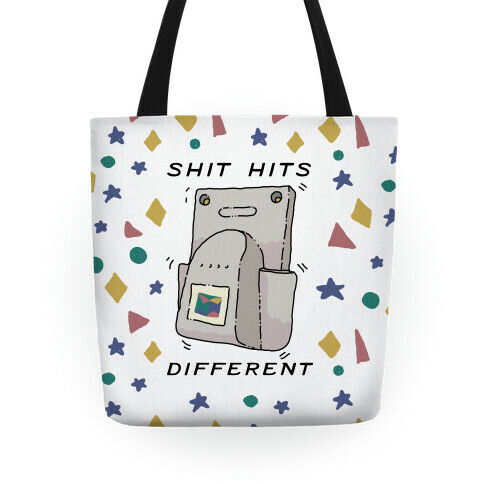 Shit Hits Different (Rumble Pack) Tote