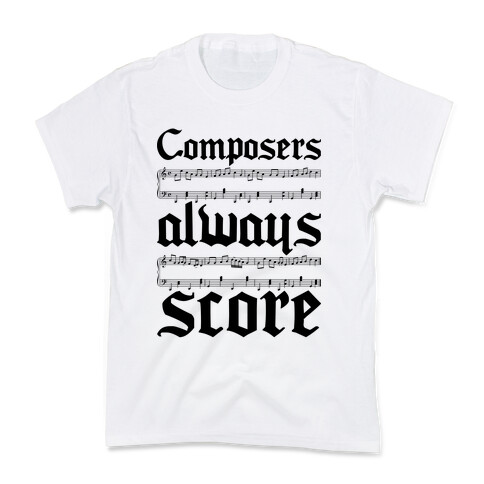 Composers Kids T-Shirt