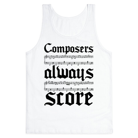 Composers Tank Top