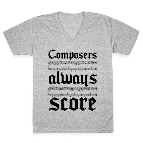 Composers V-Neck Tee Shirt