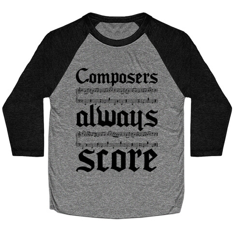 Composers Baseball Tee