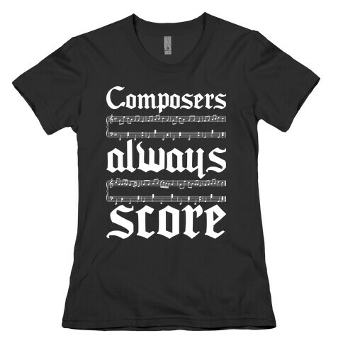 Composers Womens T-Shirt