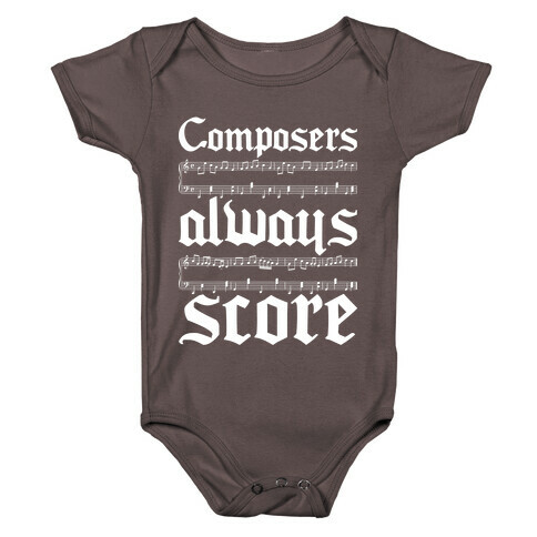 Composers Baby One-Piece