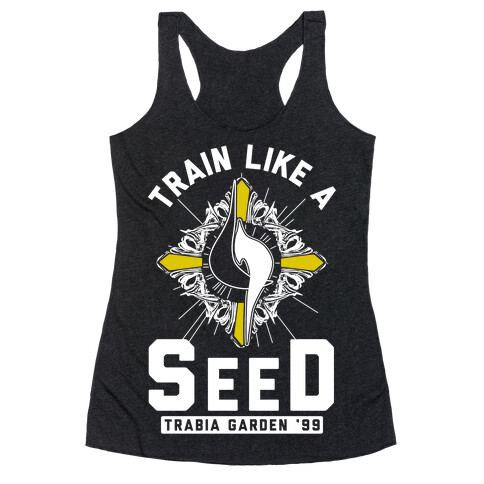 Train Like a SeeD Trabia  Racerback Tank Top