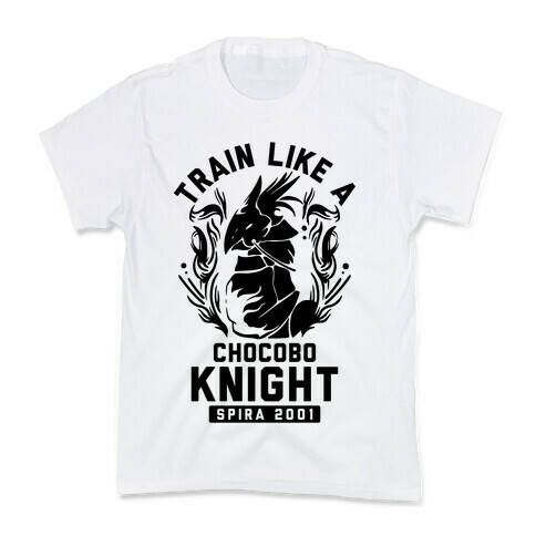 Train like a Chocobo Knight Kids T-Shirt