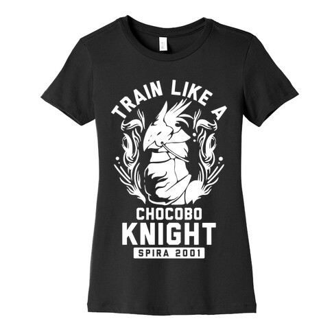 Train like a Chocobo Knight Womens T-Shirt