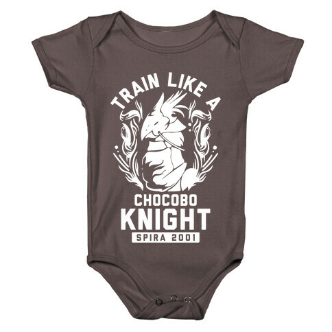 Train like a Chocobo Knight Baby One-Piece