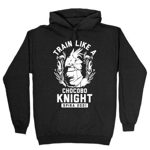Train like a Chocobo Knight Hooded Sweatshirt