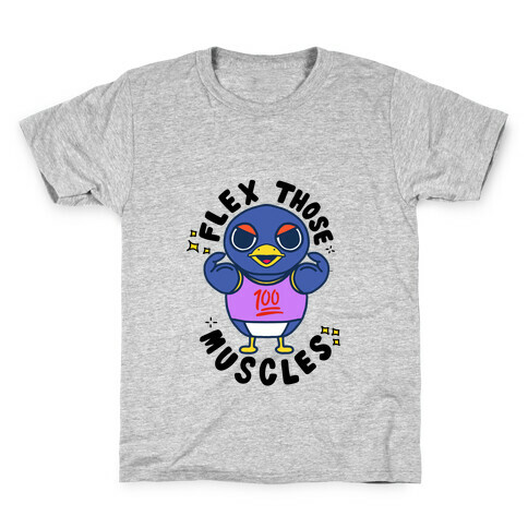 Workout Penguin Kids T-Shirt