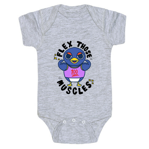 Workout Penguin Baby One-Piece