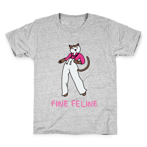 Fine Feline Kids T-Shirt