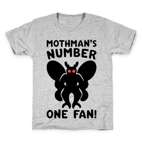 Mothman's Number One Fan Kids T-Shirt