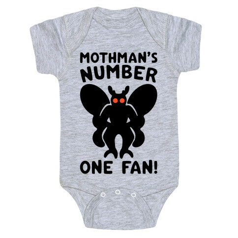 Mothman's Number One Fan Baby One-Piece