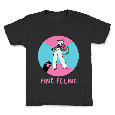 Fine Feline Kids T-Shirt
