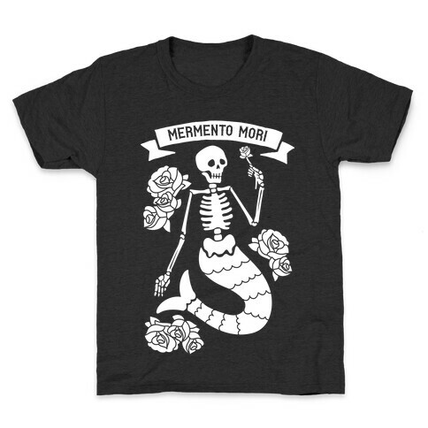 Mermento Mori Mermaid Kids T-Shirt