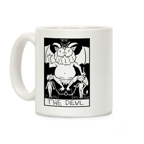 Badly Drawn Tarots: The Devil Coffee Mug