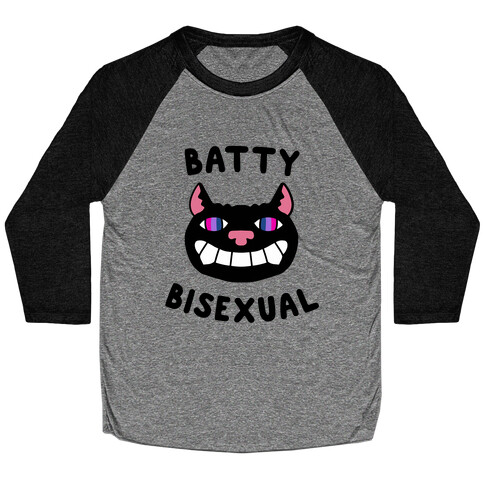 Batty Bisexual Baseball Tee