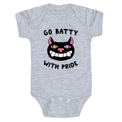 Batty with Pride Baby One-Piece