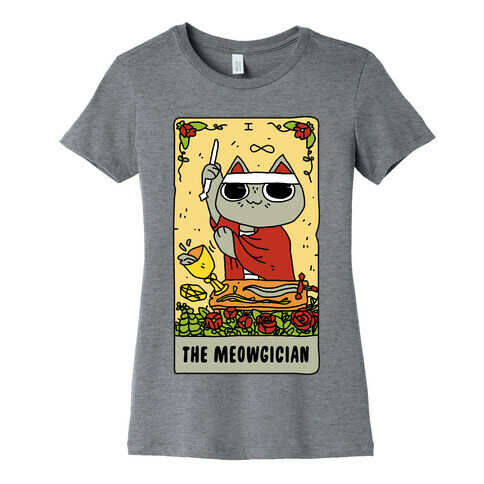 The Meowgician Womens T-Shirt