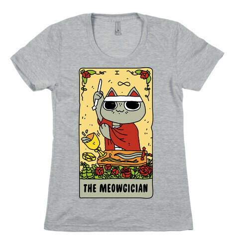 The Meowgician Womens T-Shirt